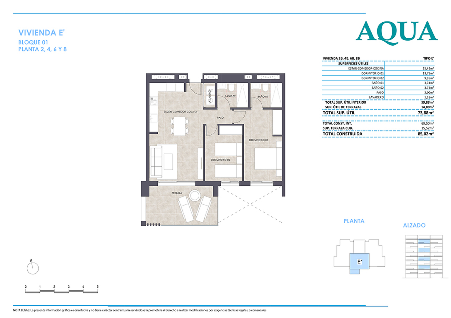 Nieuwbouw appartement - Calpe - Aqua Residencial