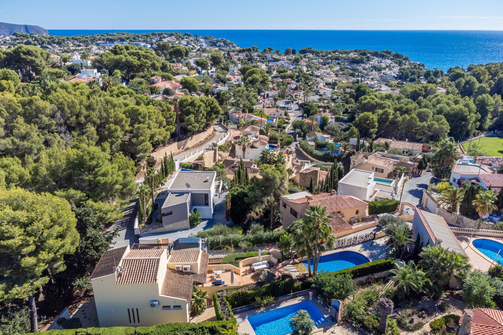 Villa aan de kust met zeezicht - Benissa