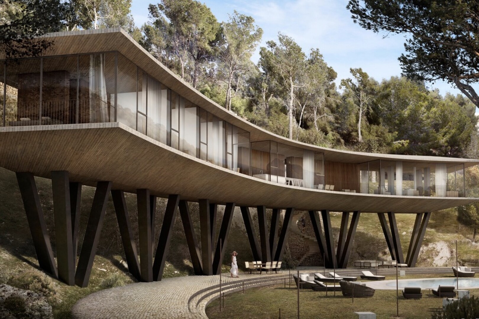 Luxe villa met uniek design en zeezicht - Benissa