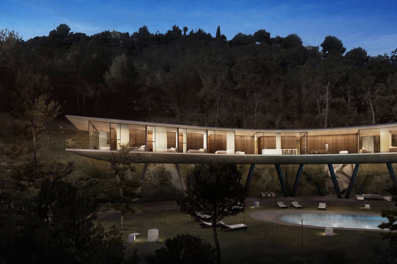 Luxe villa met uniek design en zeezicht - Benissa