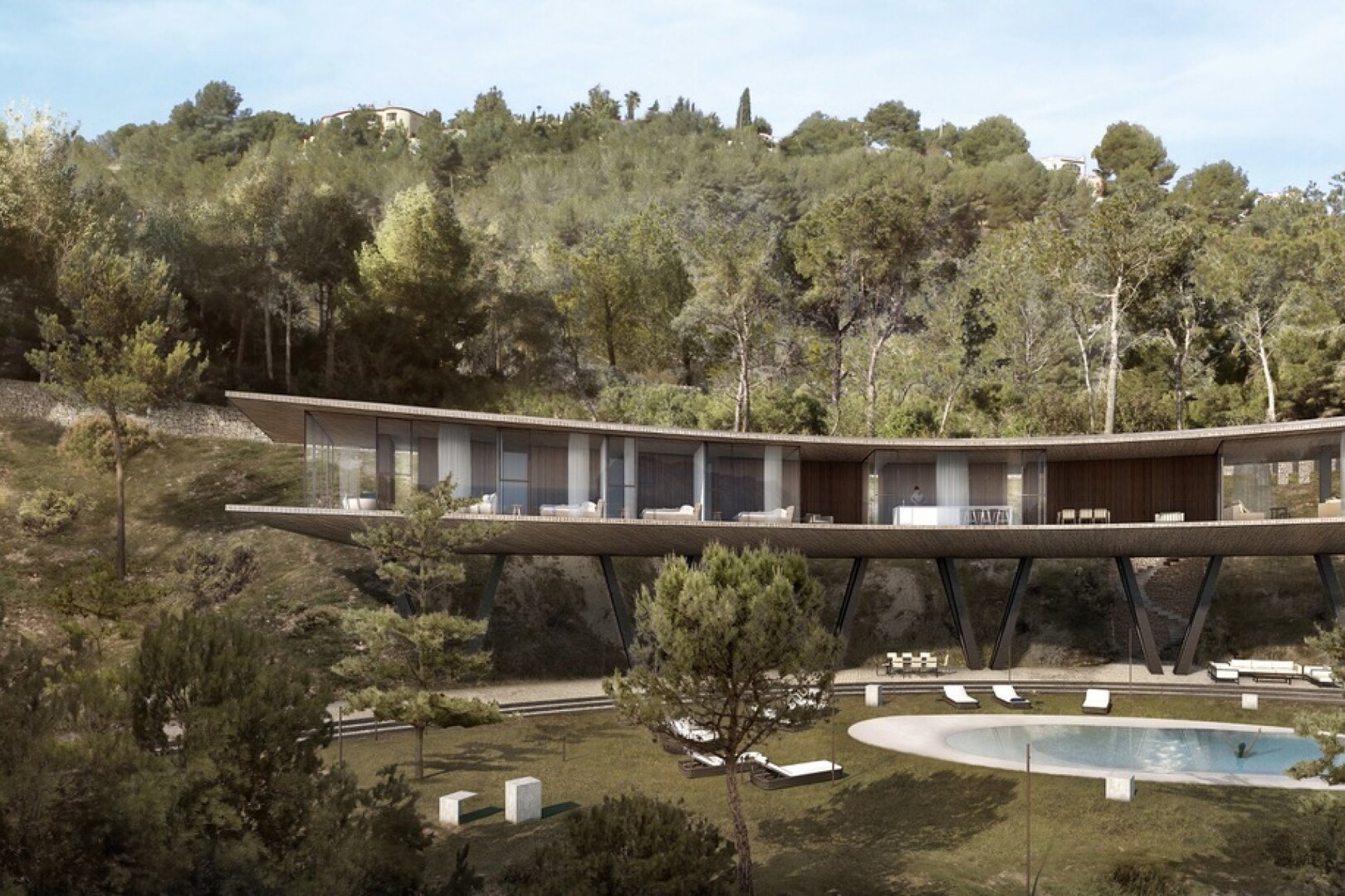 Luxe villa met uniek design en zeezicht - Benissa